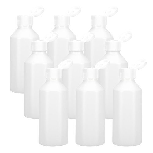 Tec 250ml hdpe white flip - tec, top