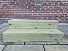 Wooden Steps For Home / Bespoke sizes / Sturdy steps / Free P&P