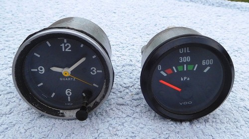 Vdo clock oil pressure - vdo, 2"