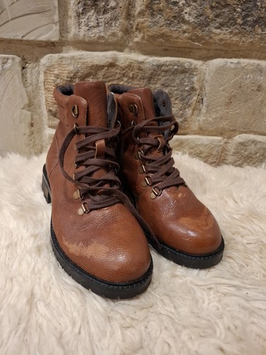 Fat face women brown leather - face,