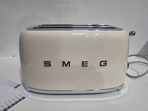 Smeg slice cream toaster - cream,