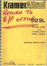 Kramer Allrad Wheel Shovel