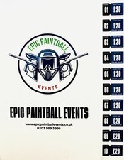1 YEAR EPIC PAINTBALL EVENTS