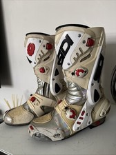 Sidi Vortice motorcycle boots Size Uk 7 Eu 41 Racing Motorbike