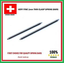 SWISS 1mm THIN SPRING BARS FOR