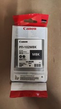 Genuine canon pfi 102mbk - canon, matte