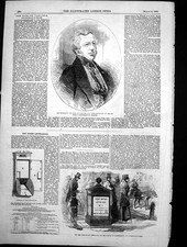 Antique Old Print Earl