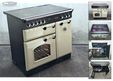 Refurb Rangemaster Classic 90cm Electric Ceramic RANGE COOKER Cream Chrome(5N27)