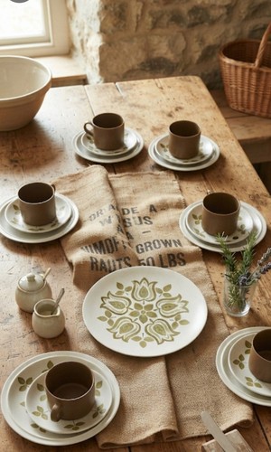 Meakin dinnerware set - j&g,
