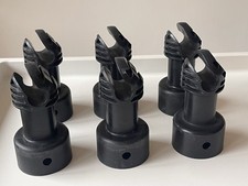 CAPs X6 for Rebo Trampoline Enclosure Pole Toppers Plastic Caps