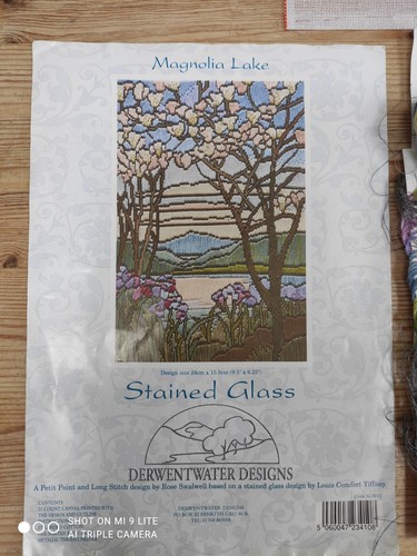Long stitch kit - kit, magnolia