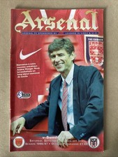ARSENAL V SUNDERLAND 1996-97