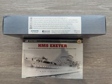 DeAgostini Atlas Editions Legendary Warships of WWII, HMS Exeter with booklet