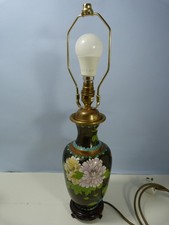 Vintage Table Lamp; Chinese