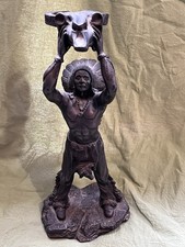 Native American Indian Figures Artist Signature Signed Vintage