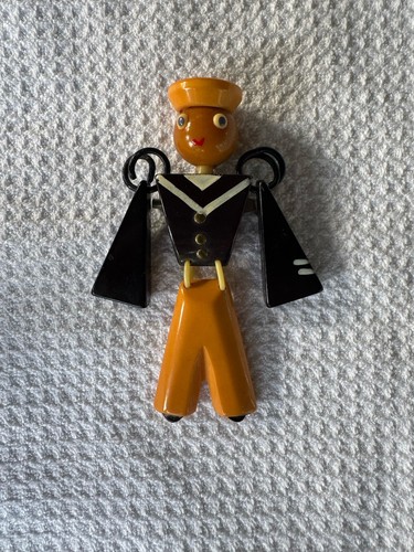 Vintage bakelite 1940s sailor - bakelite,
