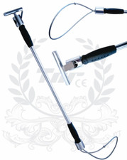 Pig Holder Hog Catcher Snare Stainless Steel Pig Catcher with Self Locking 27"