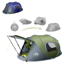 ​2 Man Pop Up Tent with Instant Quick Setup - Waterproof for Camping & Festivals