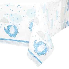 Tablecloth Plastic Blue