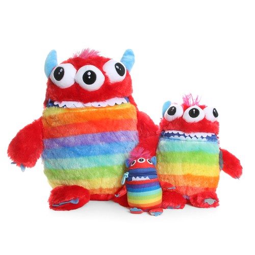 Worry yummy monster kids red - worry,
