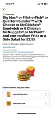  10x McDonald's £2.99 Voucher Codes SENT IMMEDIATELY