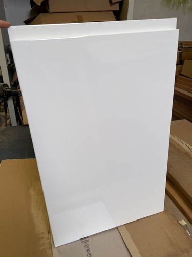 450mm white gloss - white, handleless