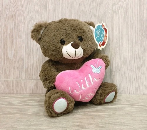 Lovely teddy bear grey - lovely,