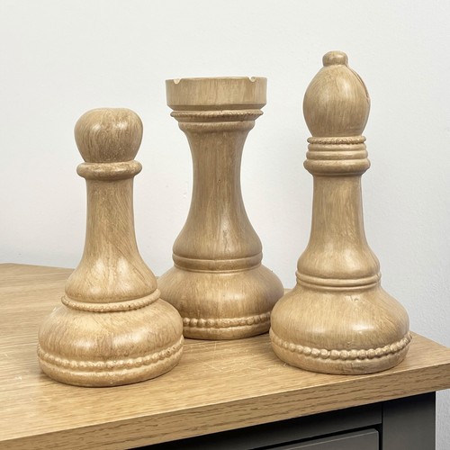 Imperfect brown chess - chess, piece