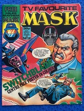 MASK #2  comic UK   good  condition with free mask