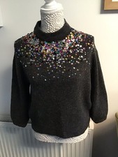 Zara Women’s grey Sequin