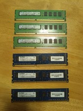 6 x X DESKTOP RAM - JOB LOT 3