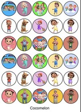 30 edible wafer paper cake