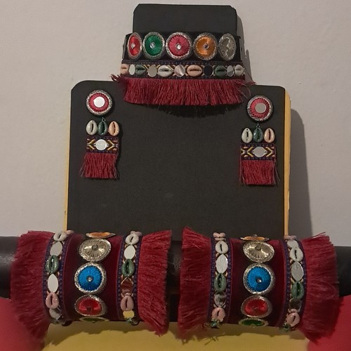 Navratri jewellery set - set, for