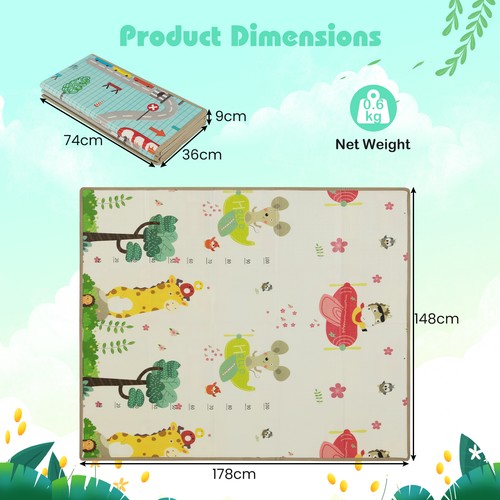 178x148cm foldable baby - foldable, play