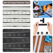 Sew On Snap Fastener Tape