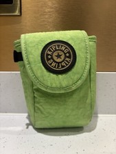 Lime Green Kipling Pouch Purse Carrier Case Dog Walker 
