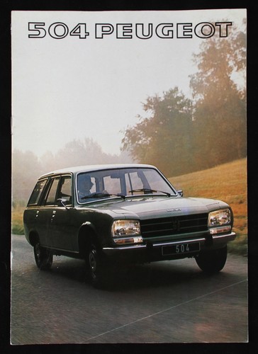 Vintage peugeot 504 estate - peugeot, car