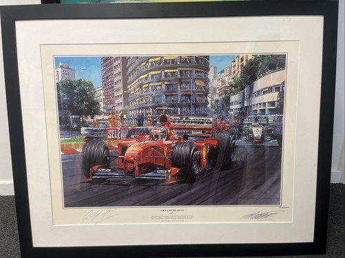 Michael schumacher signed - schumacher,