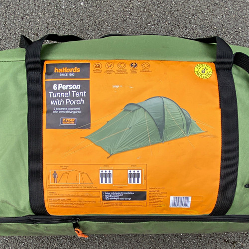 Halfords person green tunnel - halfords,