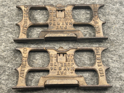 Pair vintage atkins cast - pair,