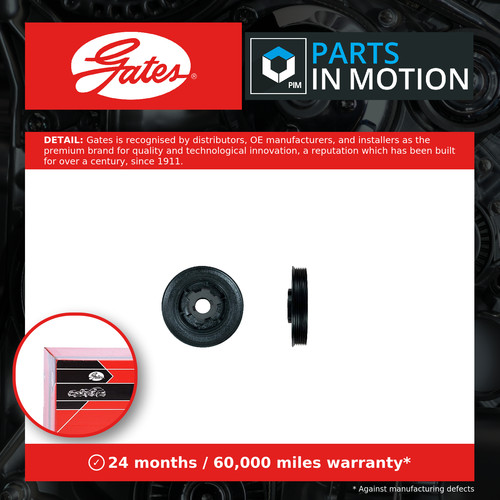 Crankshaft pulley fits - (tvd),