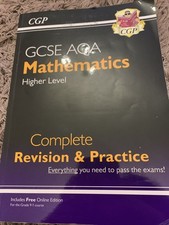 AQA GCSE Mathematics Higher Level Complete Revision & Practice