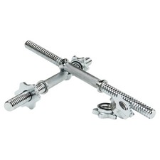 Mirafit 18" Dumbbell Bars Free Weight/Plate/Dumbell Handles Weightlifting #833