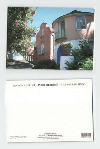 Postcard portmeirion village - postcard,
