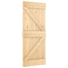 Solid Pine Wood Door Porch