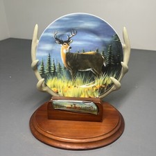 Display Faux Antler Plate Rack