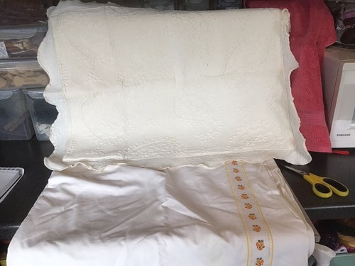 Single vintage flat cotton bed - single,