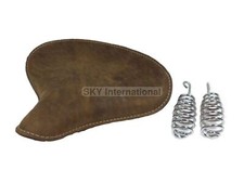 Front solo seat rusty brown - seat,