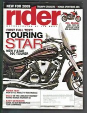 2009 February Rider Magazine