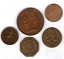 Great Britain. 19th Century Tokens A-K. Choose token and price.